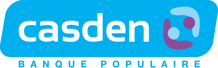 LOGO CASDEN 2010 SIgnature bleue